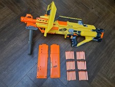 Nerf N-Strike Stampede ECS Motorized Blaster Rifle with All Attachments