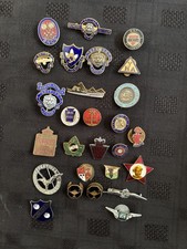 A Collection of 27 Enamel Badges, A Very Interesting Collection, Stunning Lot 