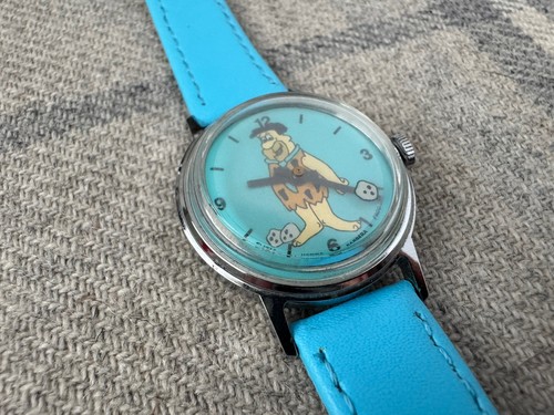 1970s timex fred flintstone - timex,