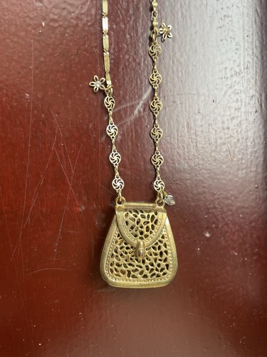 Pilgrim gold handbag long - gold,