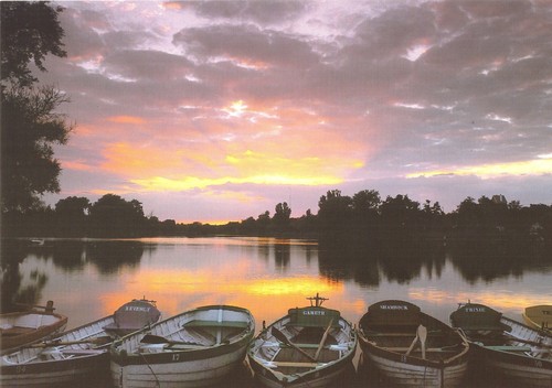 Thorpeness meare dusk east - thorpeness, at