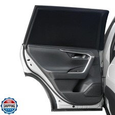 Car Window Shades, 2 Pack Side Car Window Sun Shades for Camping, UV Protecti