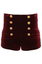 PIERRE BALMAIN BURGUNDY VELVET