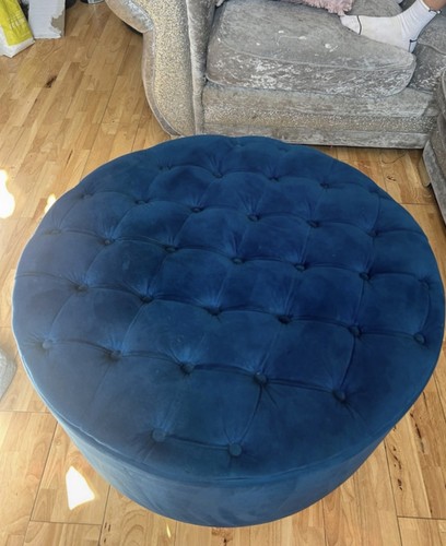 Chesterfield footstool large - footstool,