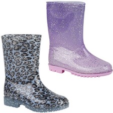 Girls Wellingtons Wellies Rain Boots Mucker Snow Waterproof School Boots Shoes