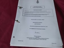 Arrow 1 3/4 ton GS 2 wheeled Trailer , Maintenance Schedule 