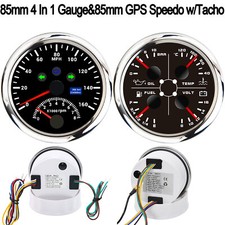 2 Gauges Set GPS Speedometer