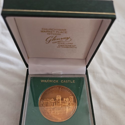 Warwick castle commemorative - warwick,