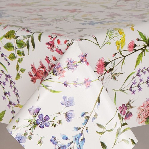 Wipe clean tablecloth pvc - clean,