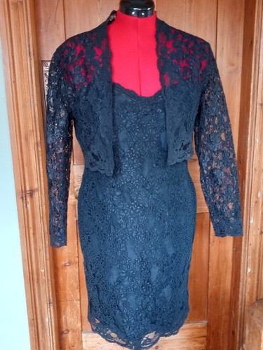 Women black floral lace - women’s,
