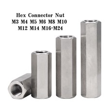 Hex Threaded Sleeve Stud A2