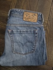 Diesel Zathan Regular Bootcut Jeans W34 L30 Dark Blue