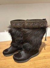 Tecnica Dark Brown Snowboots/Apres Ski Boots - Size 38