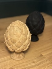 Artichoke Wooden Finial Cap