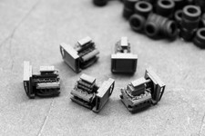 Truck Engines with Radiator -