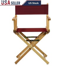 Natural Wood Directors Chair