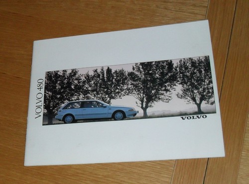 Volvo 480 brochure - 480,
