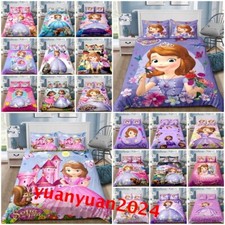Girls Sofia Princess Duvet