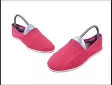 Ladies Red Softlites Slip On Shoes Size 5