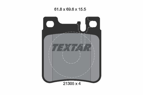 New brake pad set - brake,