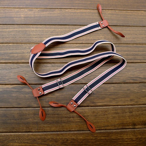 Unisex suspender belt leather - suspender,