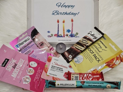 Ladies pamper hamper spa gift - hamper,