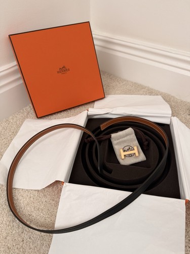 Hermes mini rose gold belt - mini,