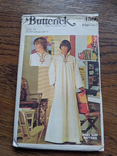 1970s buttrick kaftan - buttrick, sewing
