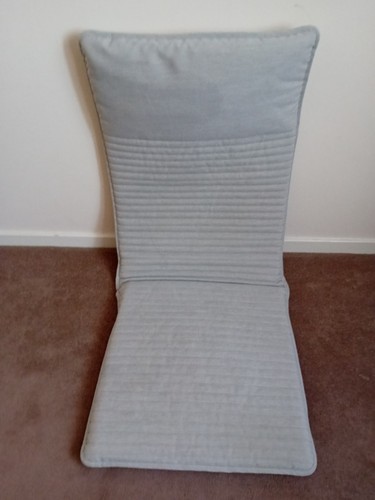 Grey ikea poang cushion used - grey,