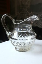 Vintage Heavy Lead Cut Crystal