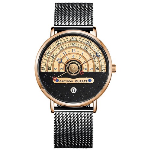 Automatic date calendar - calendar, men's