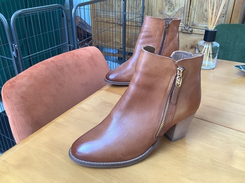 Dune leather short boots - , size