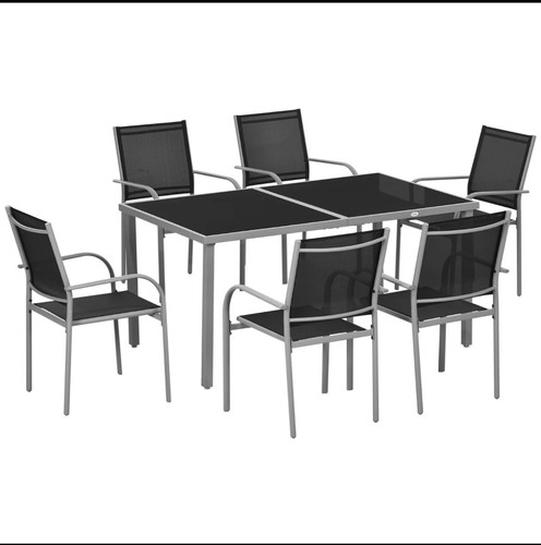 Outsunny garden dining table - dining,