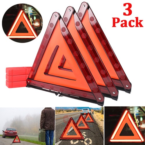 Large warning car - warning, triangle