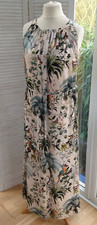 H&M Silk-Look Ivory Maxi Dress