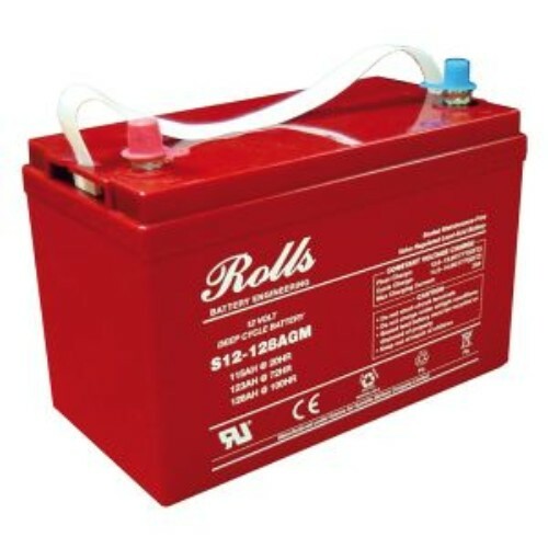 Rolls 12v s12 128agm deep - 12v,