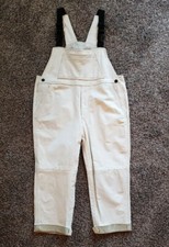 Vintage White Leather Jumpsuit