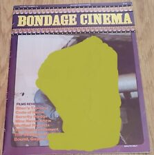 Rare Old House Of Milan BDSM Publication: "Bondage Cinema" Vol 1 No 10 (1984) 
