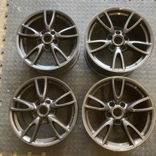 X4 GENUINE PORSCHE 911 977 CARRERA 2 5 TWIN SPOKE 18" ALLOY WHEELS 99736213701