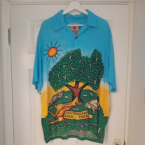 Rayon vintage mambo loud shirt - rayon,