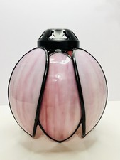 Vintage 6.5” Pink Tulip