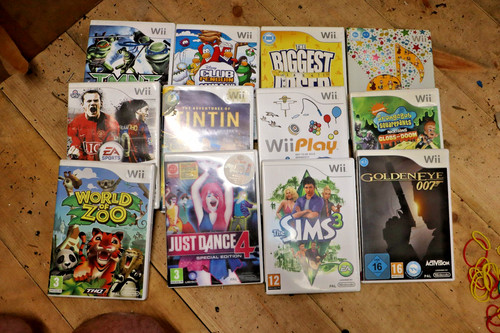 Bundle nintendo wii games - bundle,