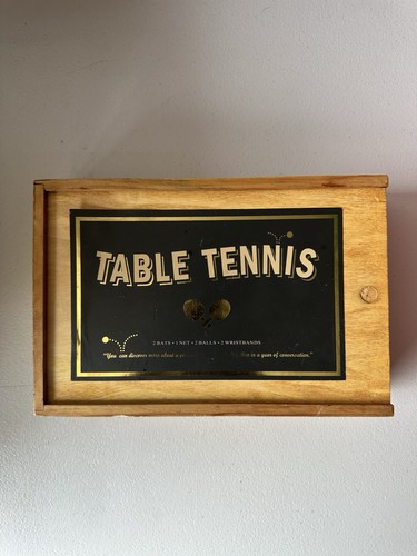 Vintage style wooden box table - vintage,