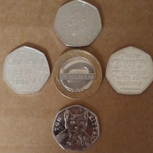 Set rare 50p - of,