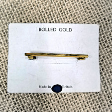 Vintage Tie Bar Pin Rolled