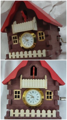 Mini wooden cuckoo house - mini,