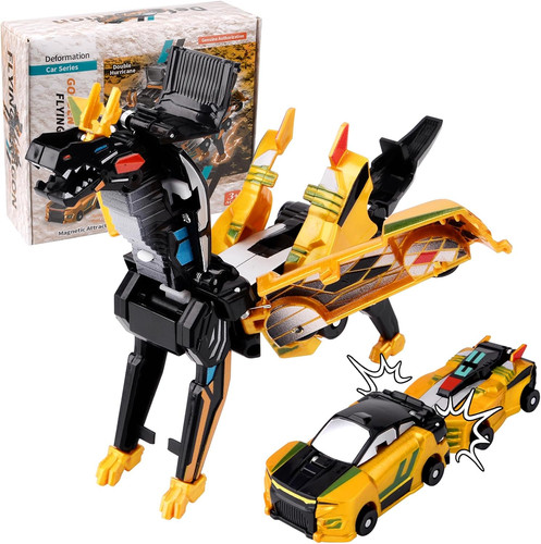 2pcs transforming dragon - 2pcs, car