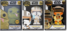 Funko Pop Pin Star Wars Enamel Pin Badge Jabba The Hutt Boushh Leia Cody