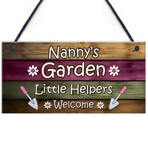 Garden sign hanging wall - garden,