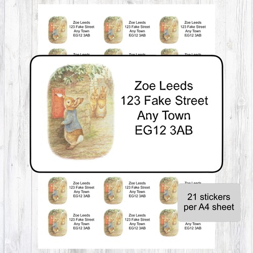 Peter rabbit letterbox scene - rabbit,